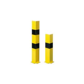 Butée de protection en jaune/noir pour angles et montants