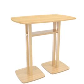 Paperflow Table haute en forme de fût Woody