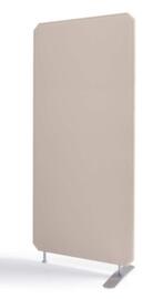 Cloison de séparation insonorisante, hauteur x largeur 1600 x 1200 mm, paroi beige