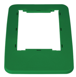 Cadre probbax® pour collecteur de recyclage, vert