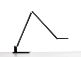 Novus lampe de bureau à DEL avec variateur Attenzia Task, lumière blanc chaud, noir