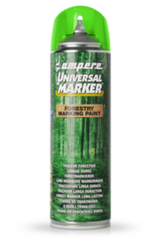 a.m.p.e.r.e. peinture de marquage Universal Marker pour la sylviculture, vert fluo