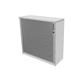 Nowy Styl Armoire &agrave; rideaux transversaux E10, 3 hauteurs des classeurs