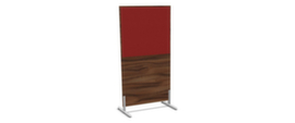 Nowy Styl Paroi de séparation E10 en bois avec revêtement en tissu, hauteur x largeur 1545 x 800 mm