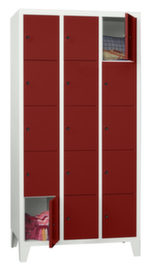 PAVOY armoire multicases Basis, 15 compartiments