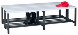 PAVOY Banc vestiaire Basis avec lames en plastique