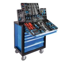 Chariot à outils BLIZZ avec assortiment d’outils complet