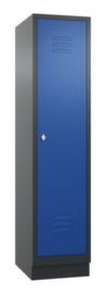 C+P Armoire Classic à 1 compartiment + porte à fente, largeur de compartiment 400 mm