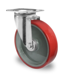 Cascoo Roulette pivotante, force 130 kg, polyamide bandage