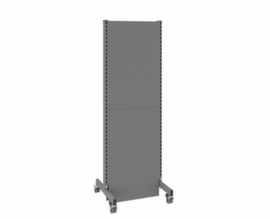 cloison acoustique démontable Mobil, hauteur x largeur 2000 x 625 mm, paroi RAL7037 gris poussière