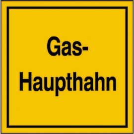 Robinet de gaz principal
