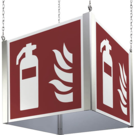 Panneau incendie cubique