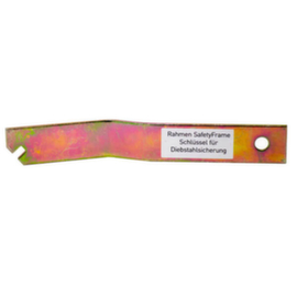 Clé Safety Frame pour Protection antivol