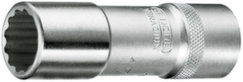 D 19 L 3/4AF Douille 1/2" long profil UD 3/4