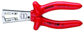 VDE 8099-160 Pince à dénuder VDE STRIP-FIX avec isolation par immersion 160 mm