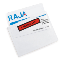 Raja Pochette pour documents « Packing List », DIN A6