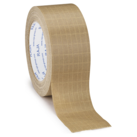 Raja ruban adhésif en papier renforcé par fils, longueur x largeur 25 m x 50 mm