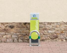 Moravia Arceau de protection CITY pour borne de recharge