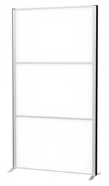 MAUL Tableau à cloison démontable MAULconnecto, hauteur x largeur 1800 x 1000 mm, paroi blanc
