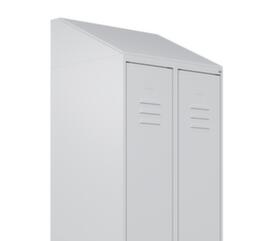 C+P Coiffe inclinée Classic Plus pour armoire vestiaire