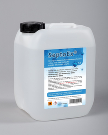 ultraMEDIC Désinfectants pour les mains SeptoEx, 5 l, Efficace contre les bactéries, les virus et les champignons selon la formule de l'OMS