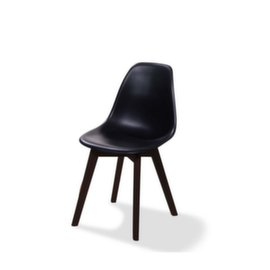 VEBA Chaise empilable Essentials Keeve avec piètement 4 pieds