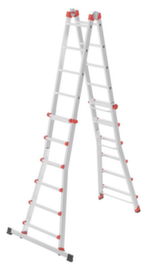 Hailo Combiné échelle-escabeau polyvalent M80