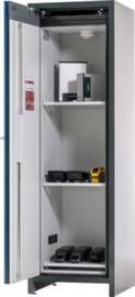 Asecos Armoire de stockage lithium-ion ION-LINE type&nbsp;90, hauteur x largeur x profondeur 1953 x 599 x 615 mm