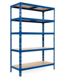 UDOBÄR Rayonnage de stockage, hauteur x largeur x profondeur 1800 x 1200 x 450 mm, 5 tablettes