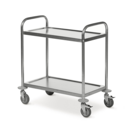chariot pour l’alimentaire en acier inoxydable