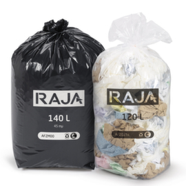 Sac poubelle indéchirable avec ruban de fermeture