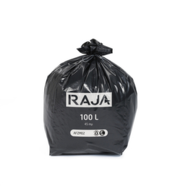 Sac poubelle indéchirable avec ruban de fermeture