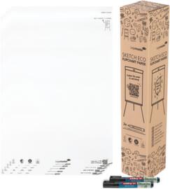 Legamaster bloc de papier SKETCH ECO pour chevalet de conférence