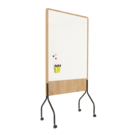 Rocada panneau d'affichage mobile NAT8100, hauteur x largeur 1890 x 1000 mm