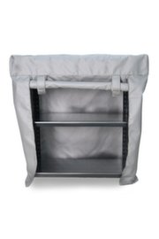 armoire de recharge de batteries avec coiffe coupe-feu