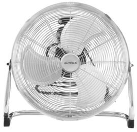 Ventilateur de sol, design inox