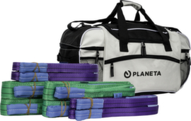 Sangle de levage set 9 pcs. avec sac