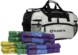 Set d'écharpes rondes 10 pcs. avec sac