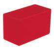 bac de rangement, rouge, longueur x largeur 108 x 54 mm