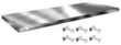 hofe Tablette pour rayonnage à boulonner type mi-lourd, largeur x profondeur 1300 x 500 mm  S