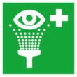 Panneau de premiers secours SafetyMarking® station lave-yeux, panneau d'information, à longue postluminescence