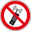 Panneau d'interdiction Téléphone portable interdit, panneau d'information, Standard