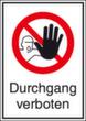 Panneau d'interdiction Accès interdit aux personnes non autorisées, panneau d'information, Standard