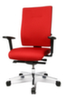 Topstar Siège de bureau pivotant Sitness 70 avec articulation Body-Balance-Tec®, rouge  S