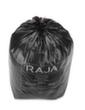 Raja Sac poubelle pour déchets lourds, 100 l, noir  S