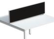 Paperflow Cloison de table, hauteur x largeur 330 x 1400 mm, paroi noir