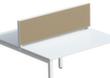 Paperflow Cloison de table, hauteur x largeur 330 x 1600 mm, paroi sable