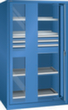 LISTA Armoire à portes rétractables pour charges lourdes, 3 tiroir(s)