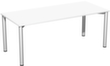 Gera Table de conférence Basis, largeur x profondeur 1800 x 800 mm, panneau blanc