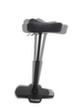 Topstar Siège assis-debout Sitness Work High Falcon avec pied à rebord antibasculement, hauteur d’assise 570 - 850 mm, assise noir